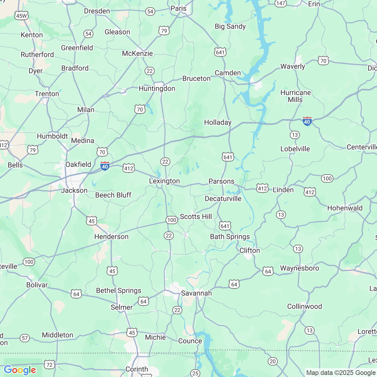 Google map image of our locations